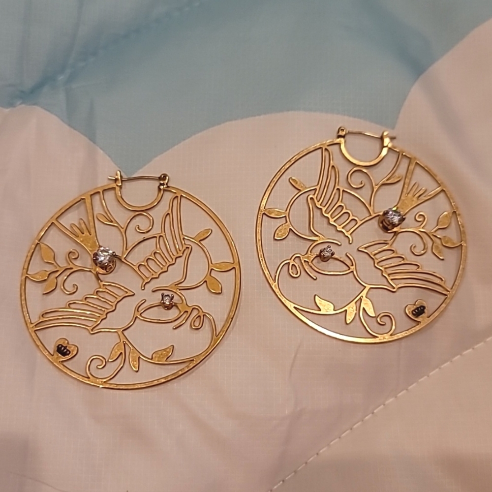 Juicy Couture - Sparrow Hoop Earrings